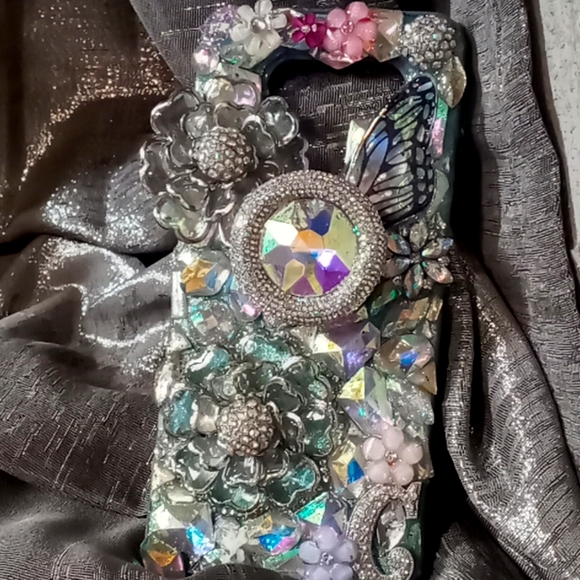 Hand Crafted Accessories - Hand decorated phone case for any phone
